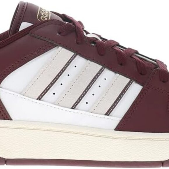 Unisex Sneakers Faux Leather Rubber Sole Lace-Up Casual Sport Shoe